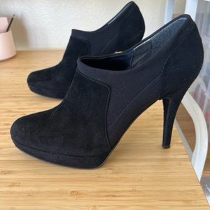 Stuart Weitzman Suede Black Booties